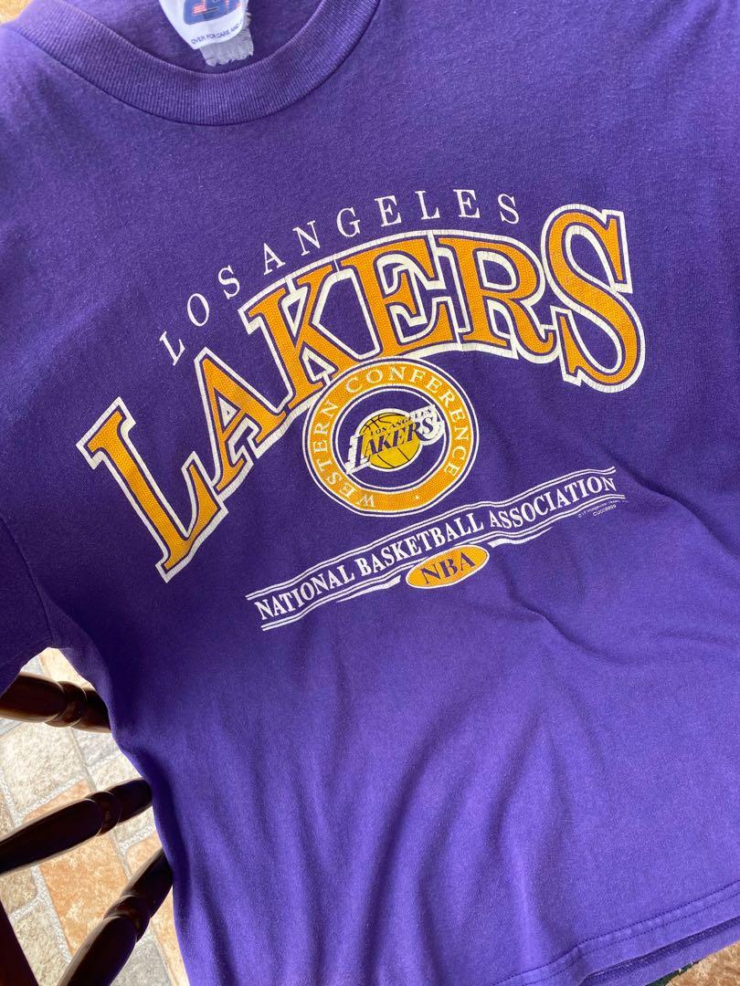 Vintage Lakers tee, Men's Fashion, Tops & Sets, Tshirts & Polo Shirts on  Carousell