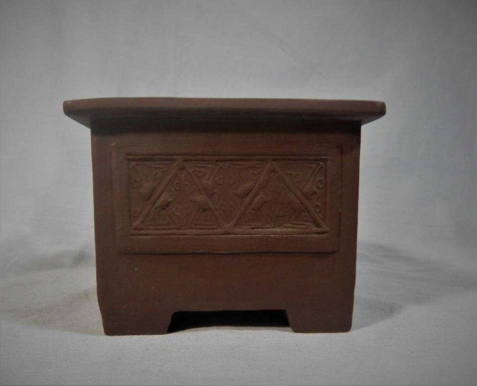 Vintage Yixing Zisha Bonsai Pot Pattern Design High Grade Signed 1960s Gardening Pots Planters On Carousell