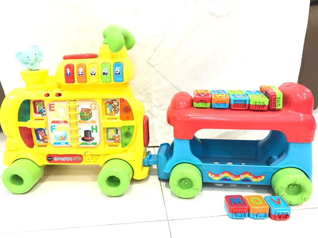 Push & hotsell ride alphabet train