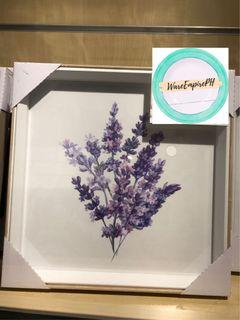 Wall Frame Lavender Flower