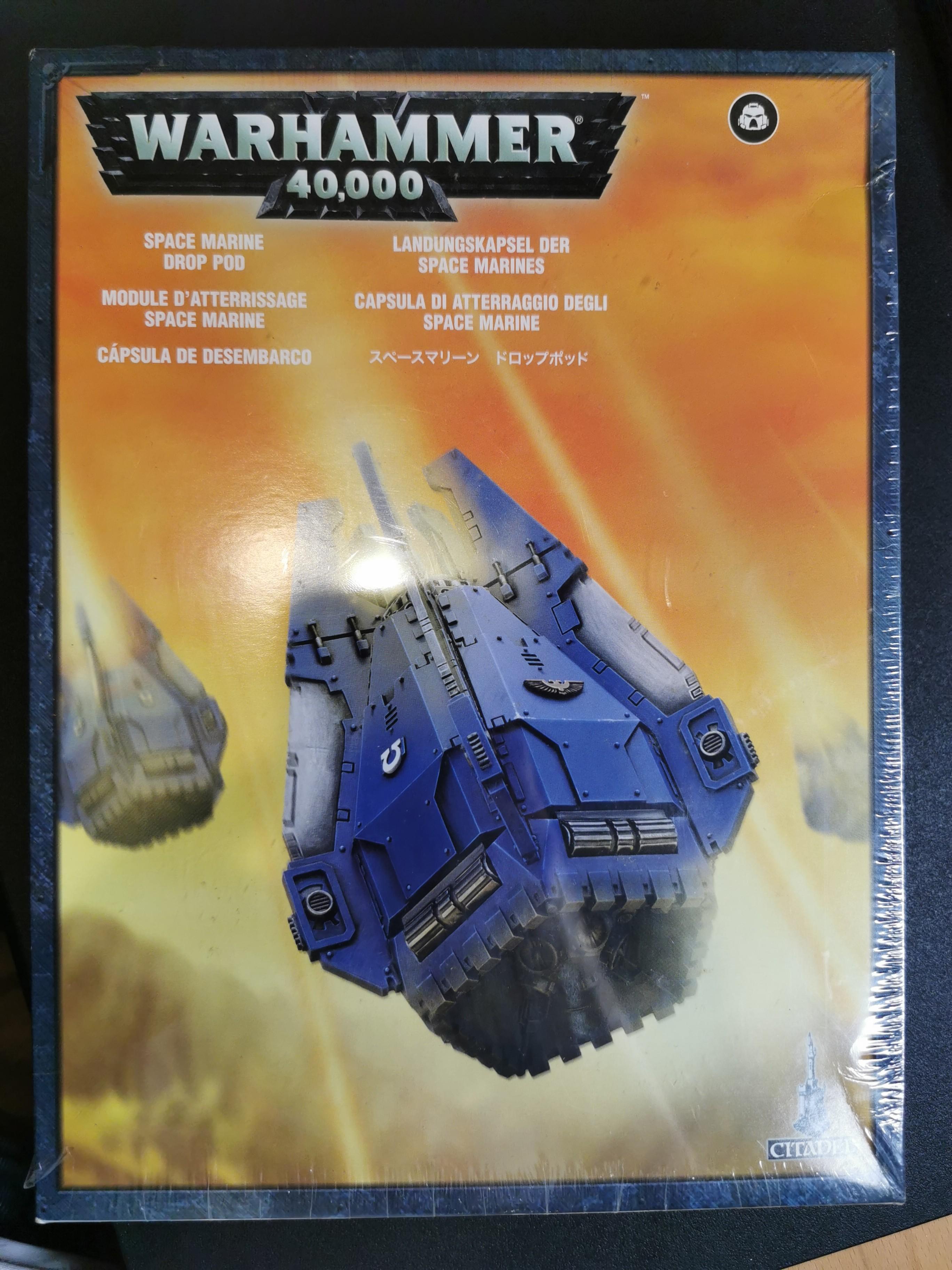 Warhammer 40k Space Marine Drop Pod Toys Games Bricks Figurines On Carousell
