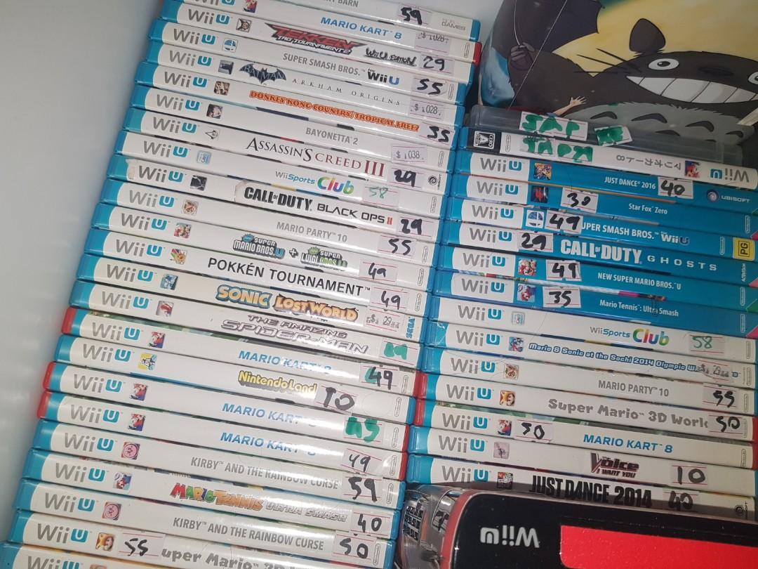 Wii U Games Toys Games Video Gaming Video Games On Carousell