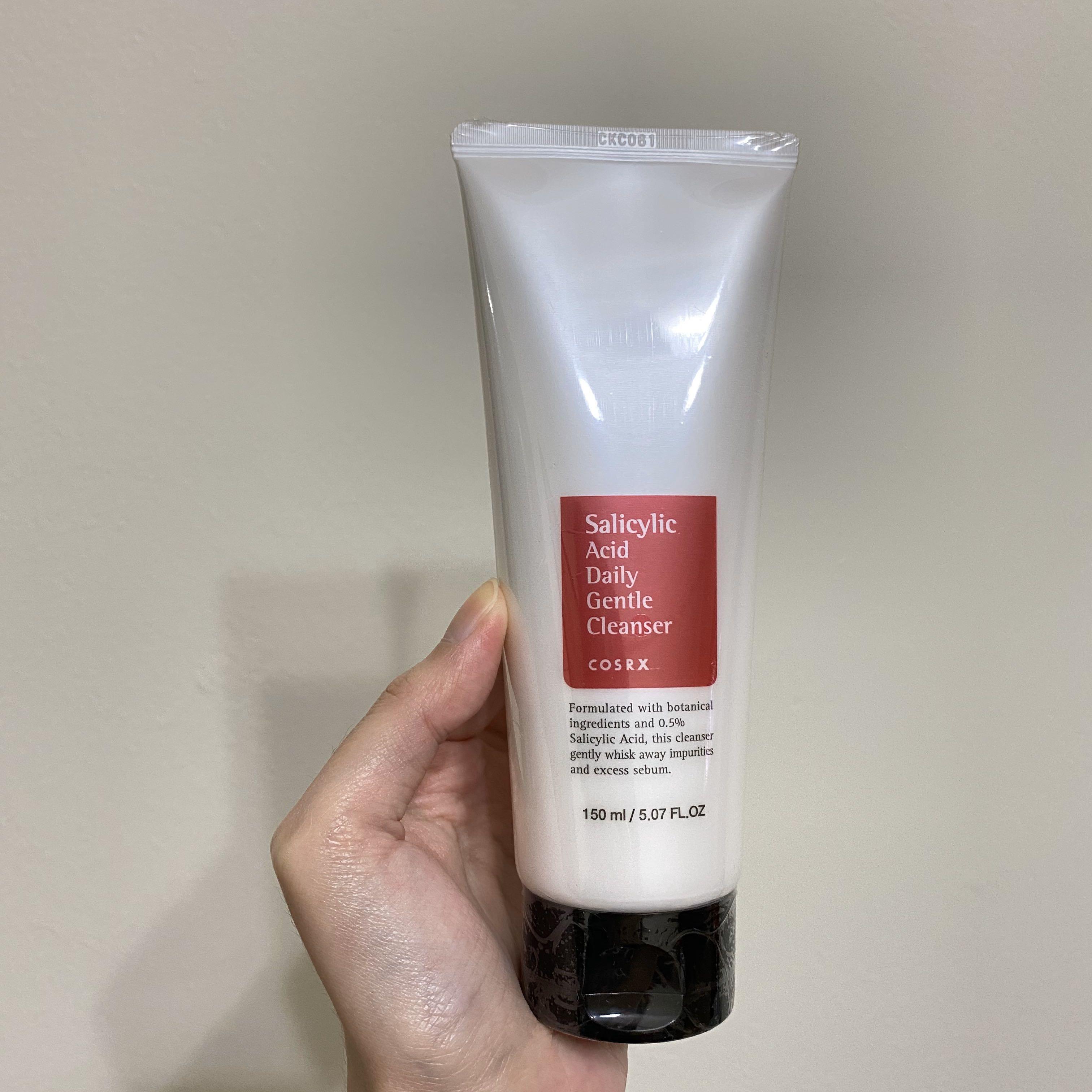 cosrx salicylic acid daily gentle cleanser percentage
