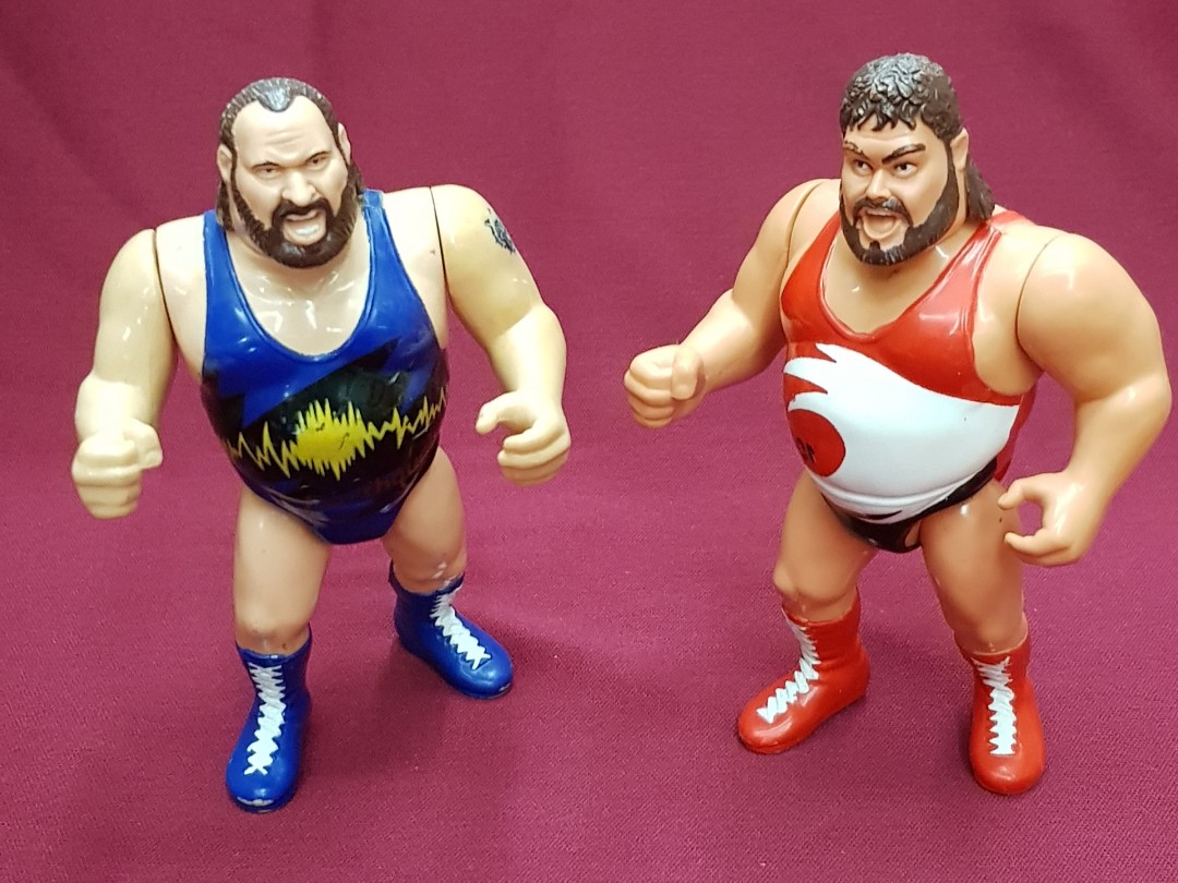 WWF The Natural Disasters Tag Team (1992), Hobbies & Toys, Collectibles ...