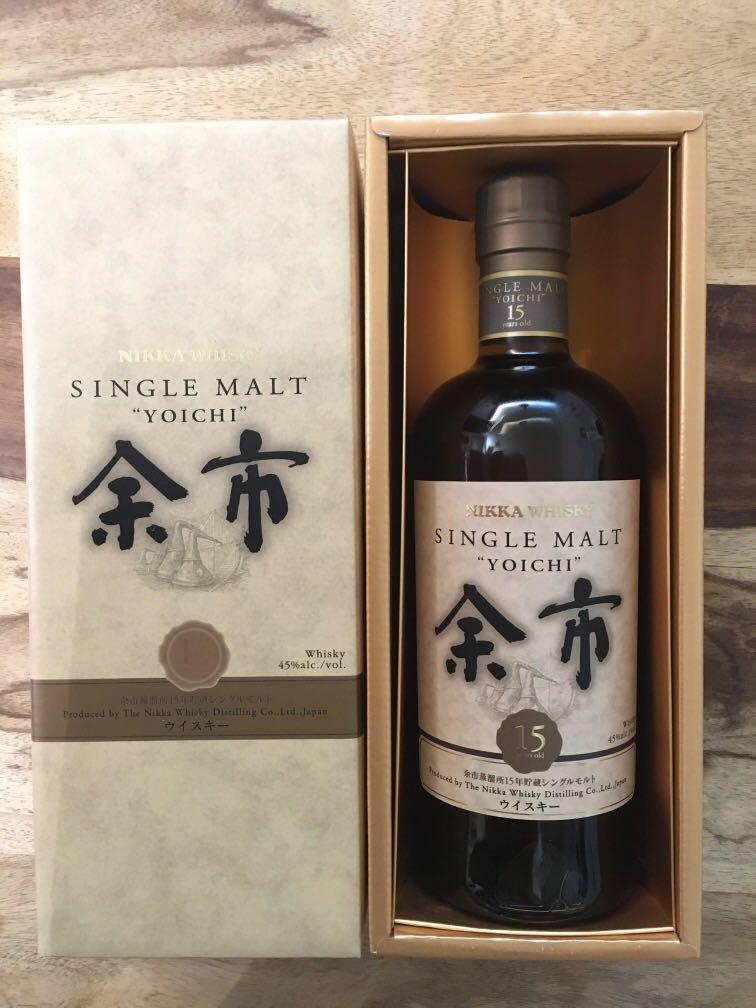 余市威士忌15年 嘢食 嘢飲 酒精類飲品 Carousell