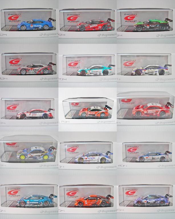 Bugzees 64 1:64 1/64 2014 Super GT GT500 GT-R NSX 正版全套15架