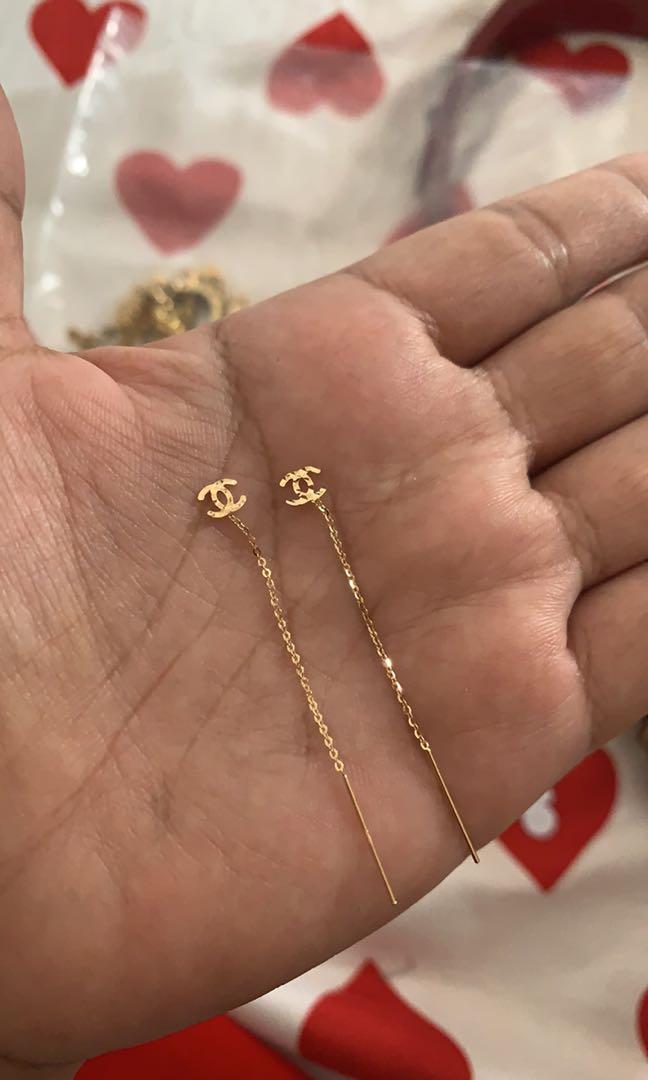 18k Saudi GoldTictac Earrings (Category: Earrings) located in Cebu City. Submitted by stargazer0721 (Listing ID 1029654890, Image 1). Description: Brand new and onhand.