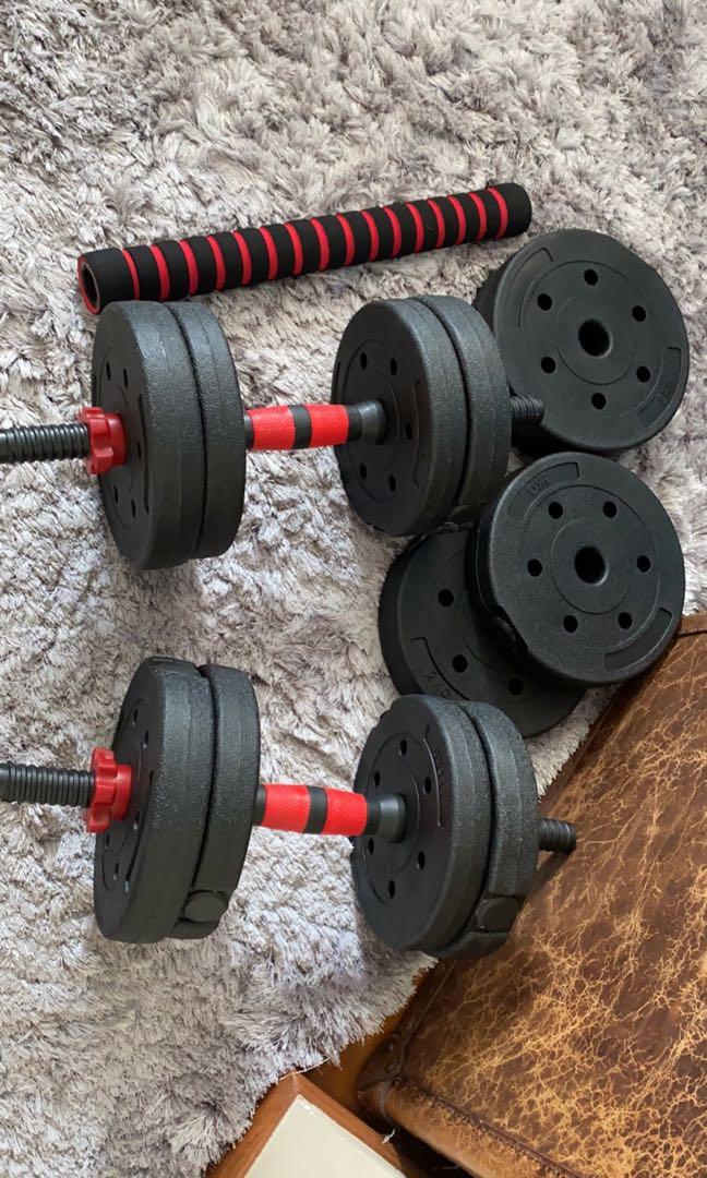 20 kilo deals dumbbells