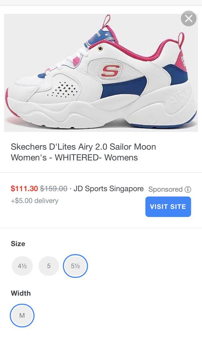 38 Sailor moon sketcher sneaker, Men's 