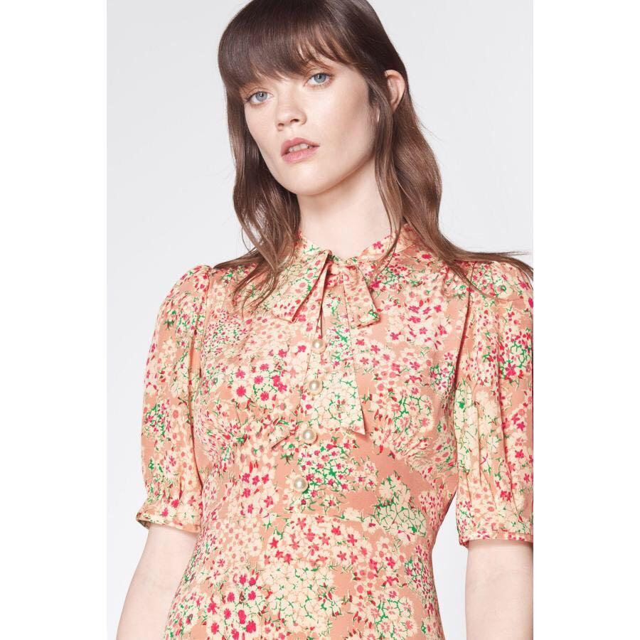 Authentic LK Bennett Marceau Tuileries Print Silk Dress Women s Fashion Dresses Sets Dresses on Carousell