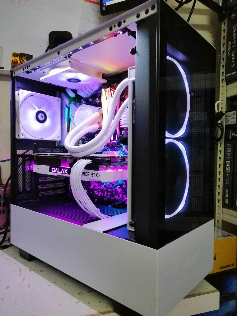 * Free delivery * White Nzxt h510 elite affordable and bang for the