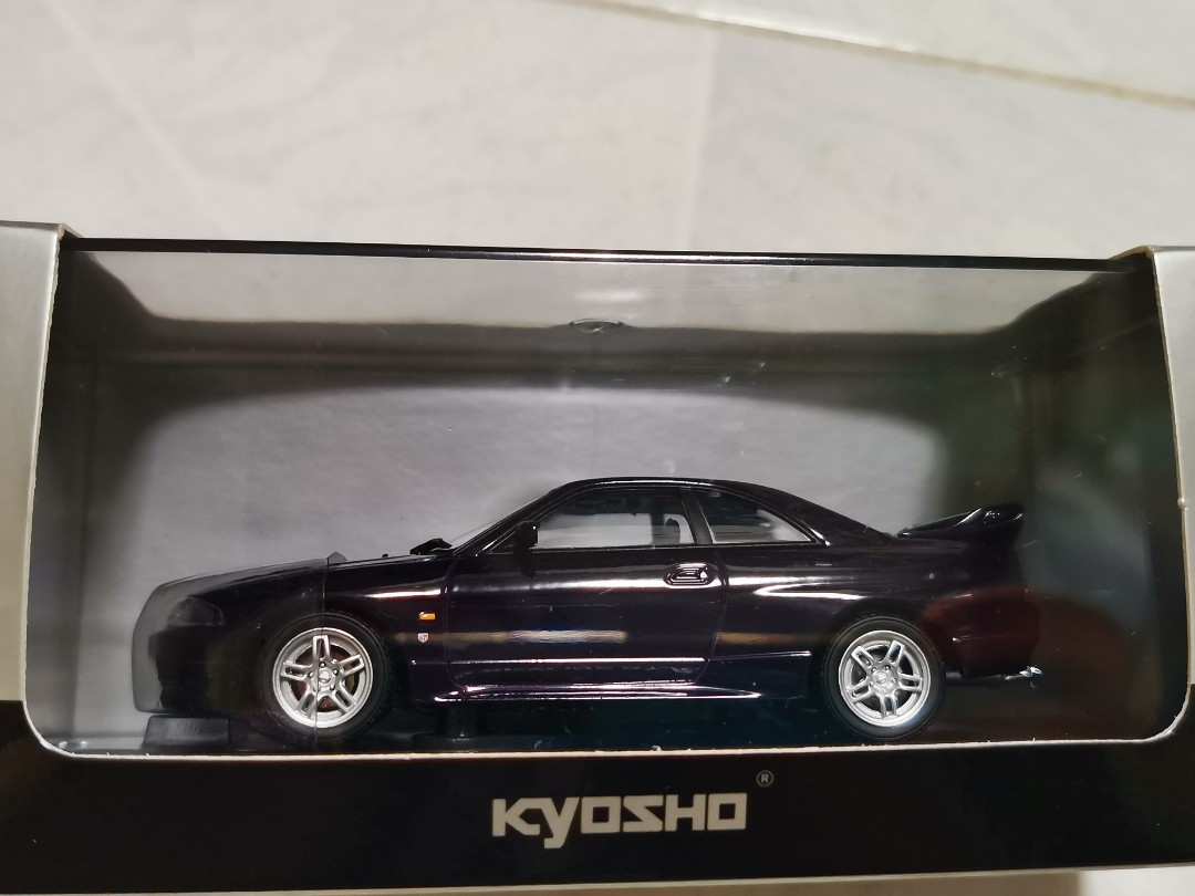 京商kyosho 1 43 Nissan Skyline Gt R R33 1995 Midnight Purple 玩具 遊戲類 玩具 Carousell