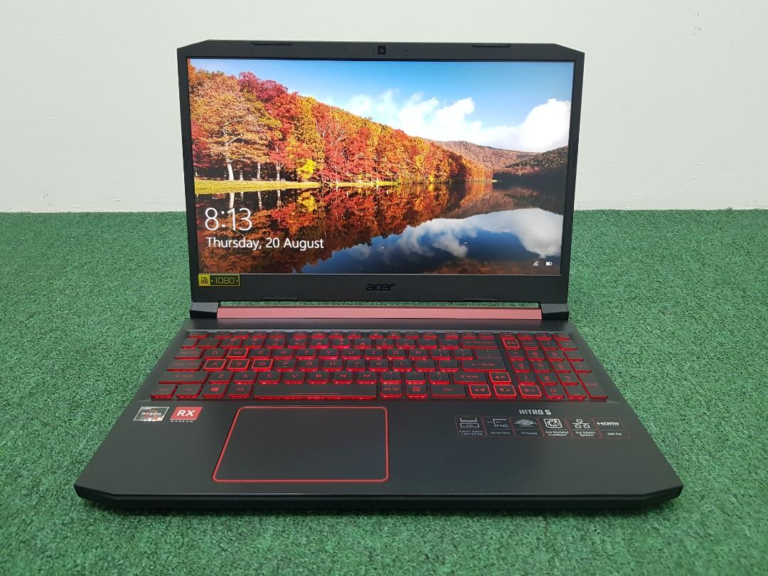 Acer Nitro 5 Amd Ryzen 5 3550h 512gb Ssd 12gb Ram Amd Radeon Rx560x Electronics Computers Laptops On Carousell