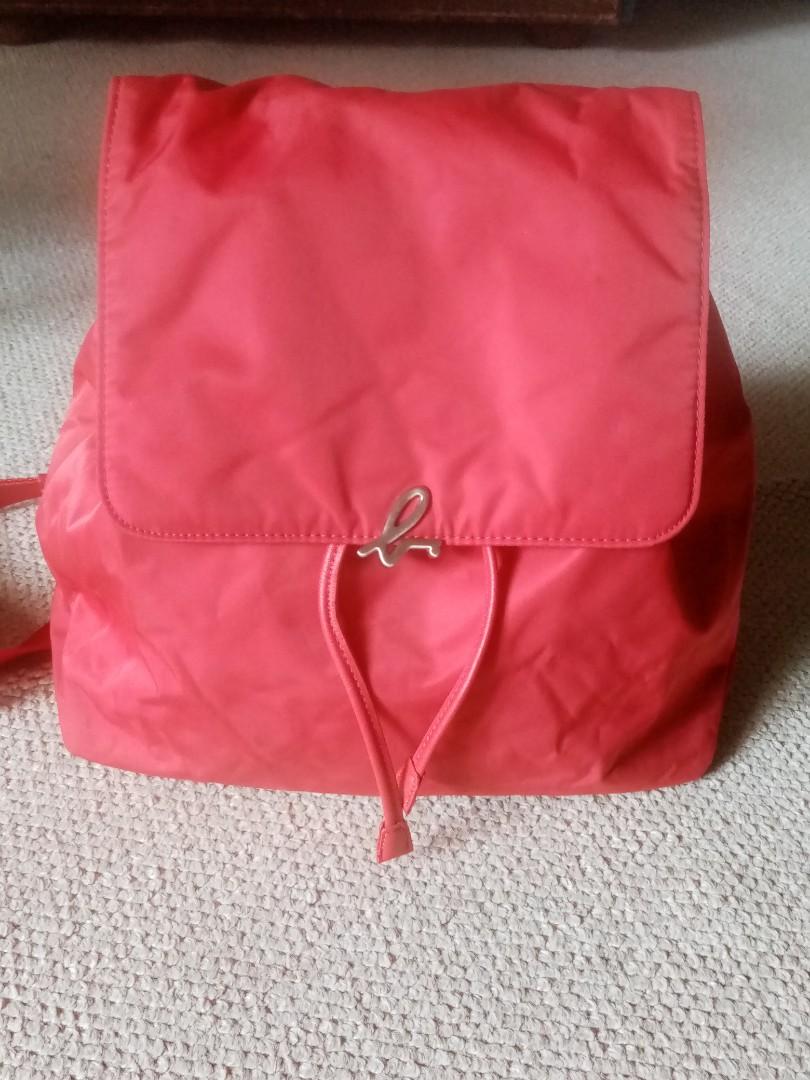 Agnes B Auth nylon backpack Women s Fashion Bags Wallets