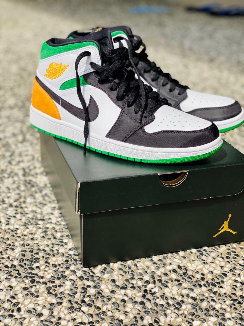 air jordan 1 mid se oakland