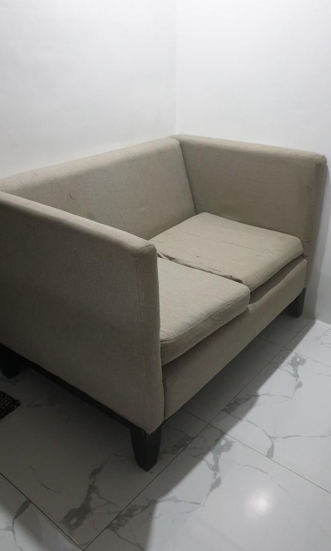 Allhome 2 Seater Sofa Home Furniture Furniture Fixtures Sofas On Carousell