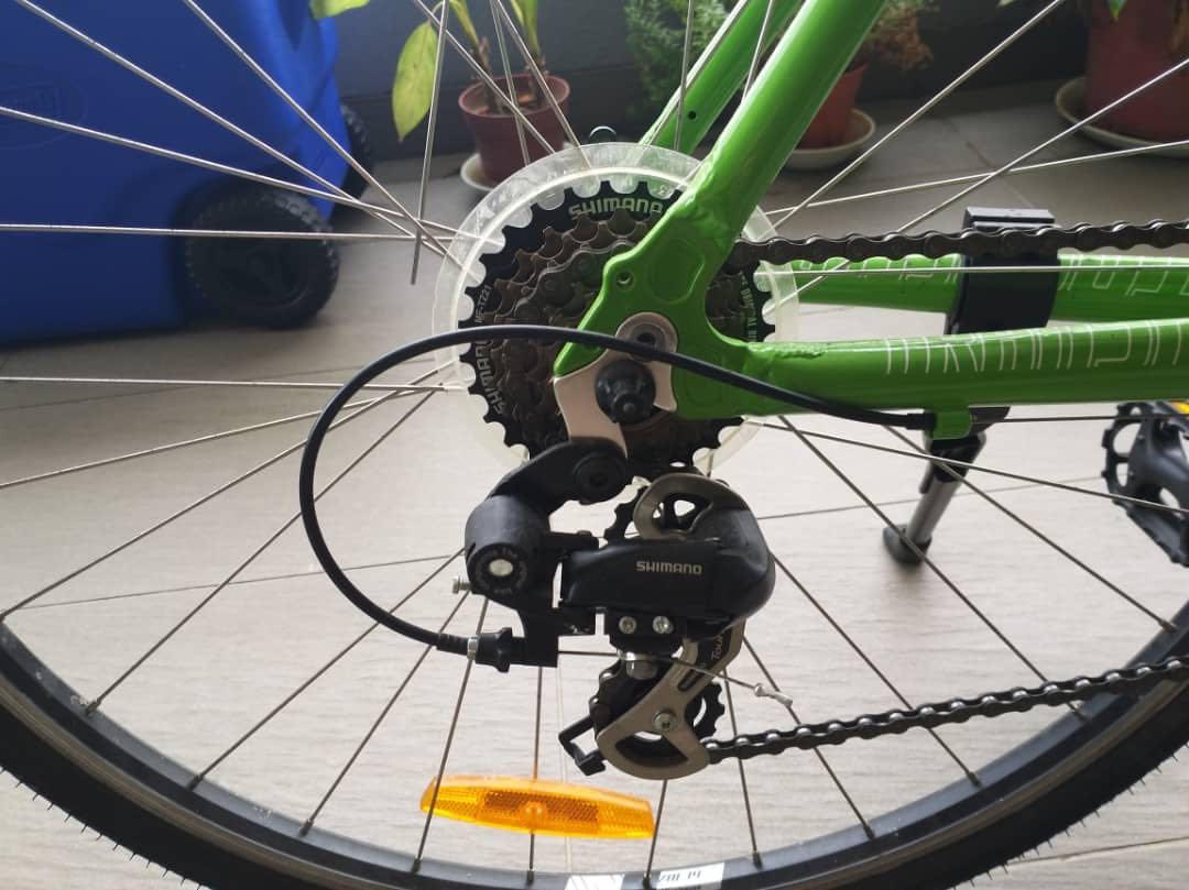apollo 7005 aluminium bike