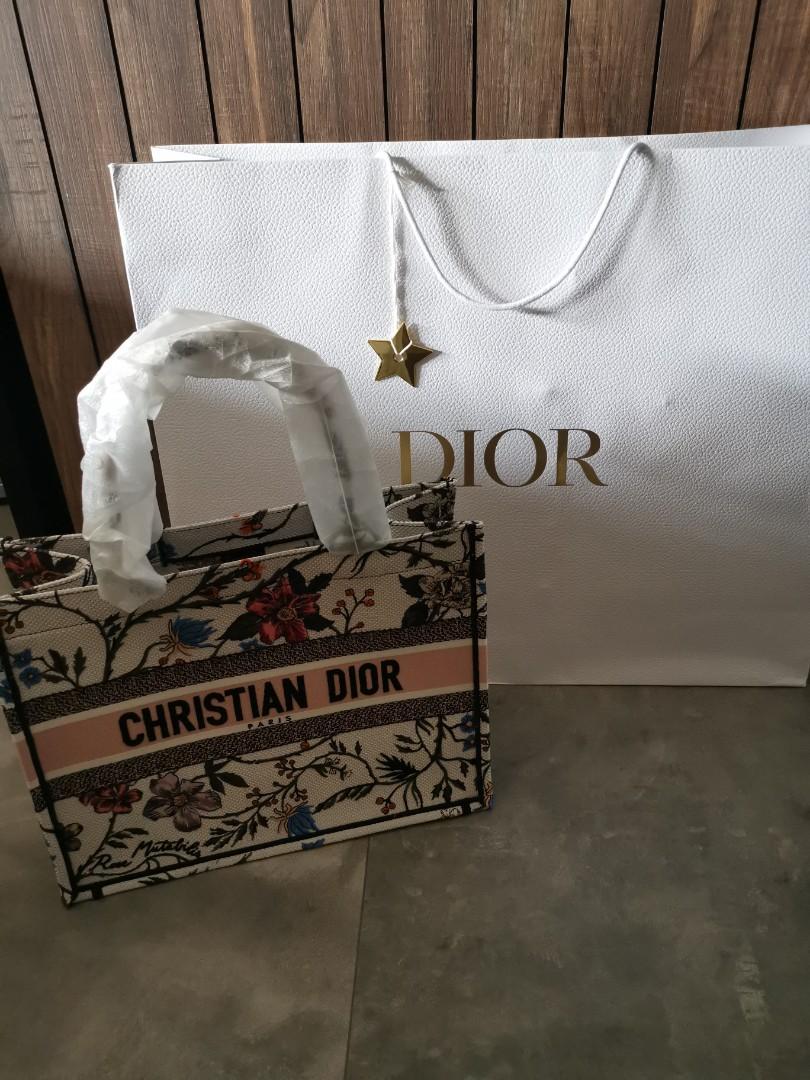 Dior Small Book Tote (With Updated Prices In SGD) - BAGAHOLICBOY