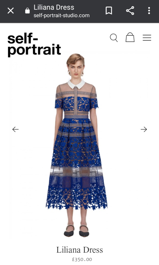 Authentic Self portrait dress Women s Fashion Dresses Sets