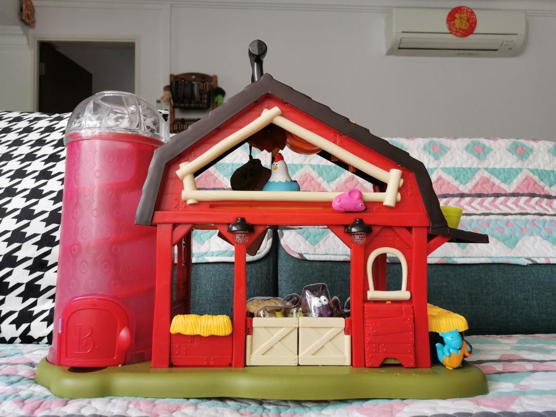 Baby Toys B Toys Baa Baa Barn Farm House Babies Kids Infant Playtime On Carousell