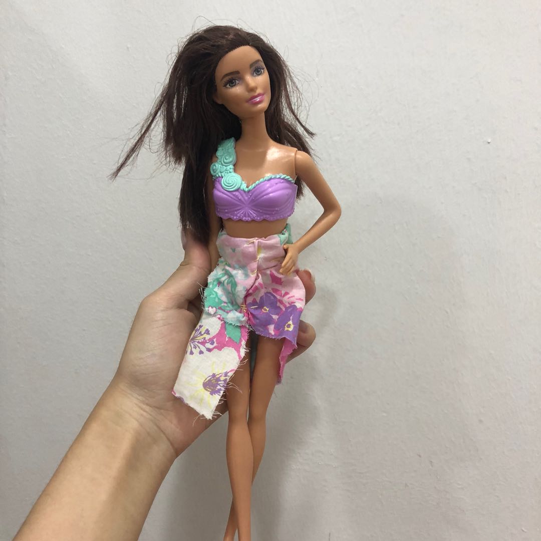 barbie doll swimwear
