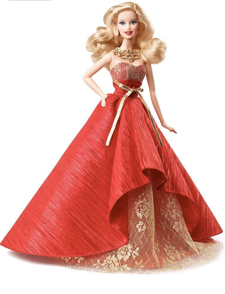 vintage holiday barbie