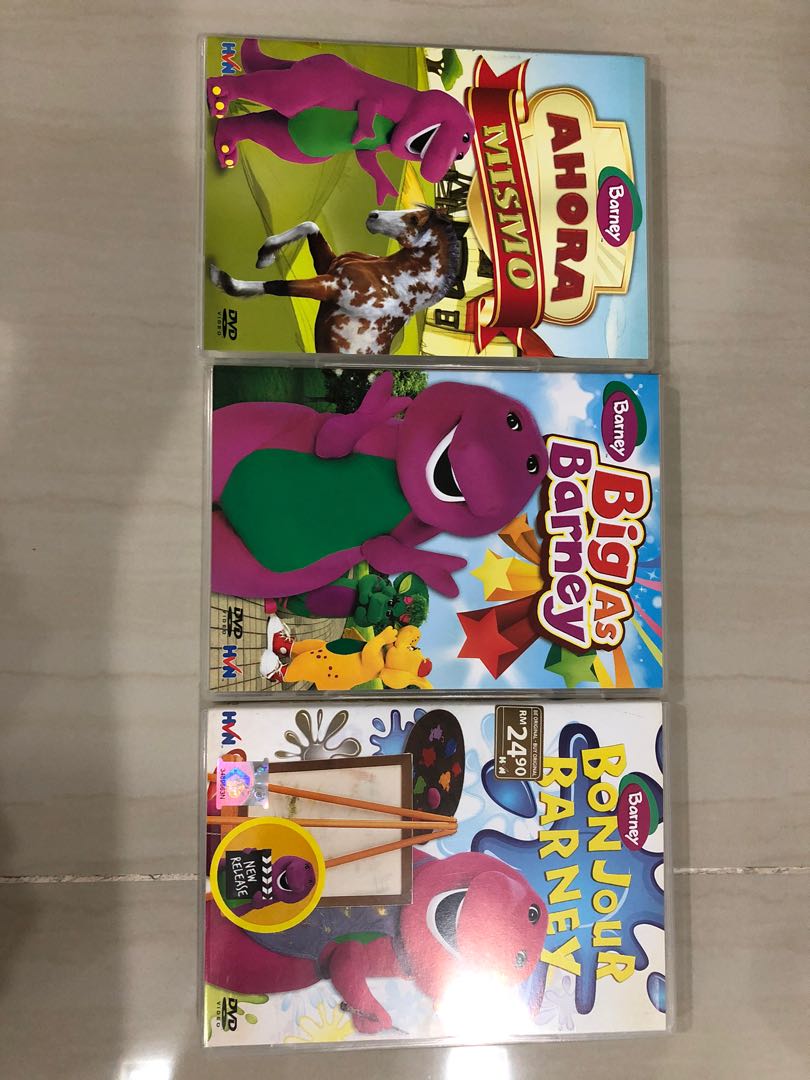 Barney DVD, Hobbies & Toys, Music & Media, CDs & DVDs on Carousell