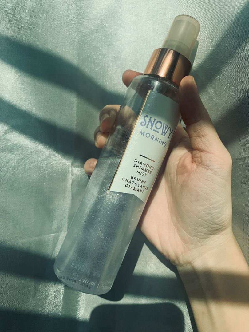 Snowy morning body spray store