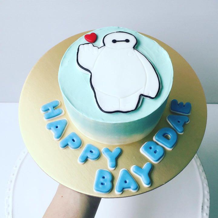 Loving Creations for You: Baymax-inspired Chiffon Cake with personalised  Healthcare chip