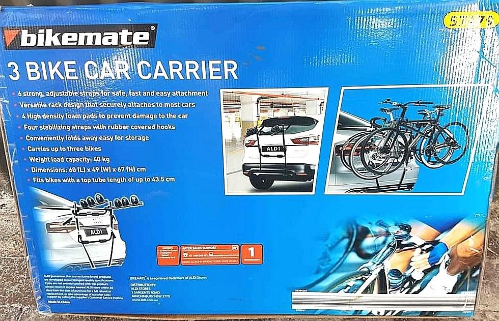 bikemate 3 bike car carrier