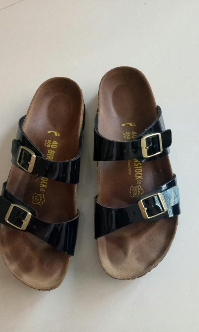 Birkenstock Arizona(Patent Black size 