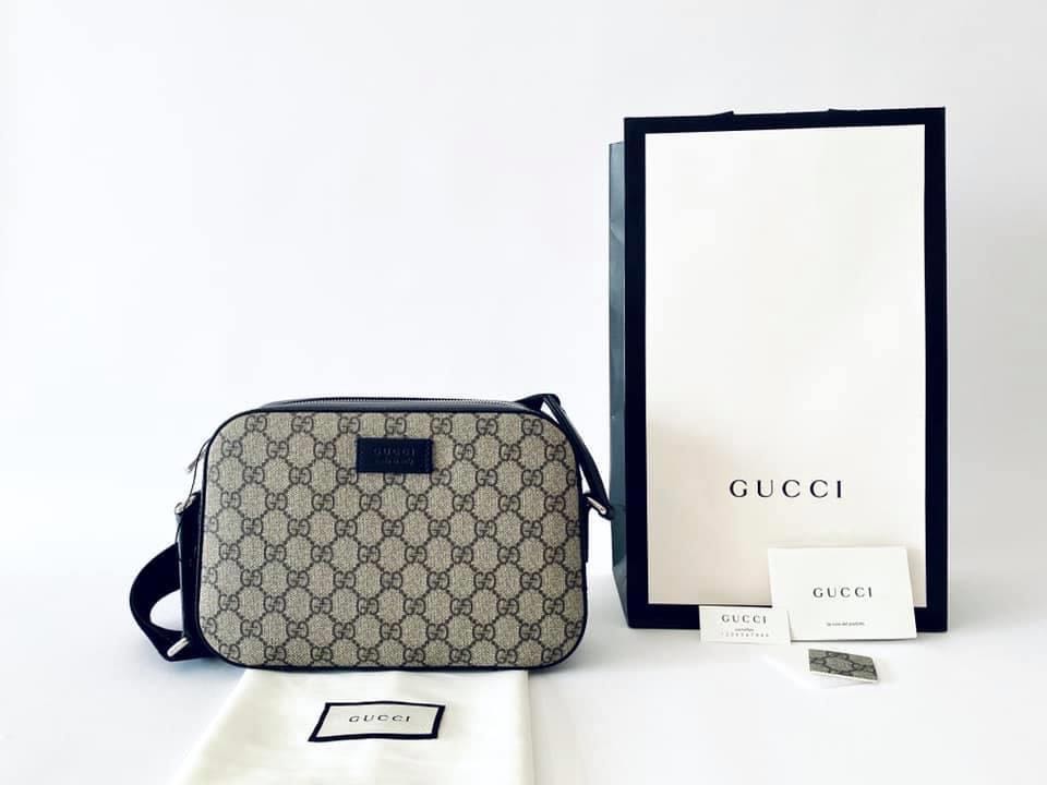Gucci gg supreme camera bag store