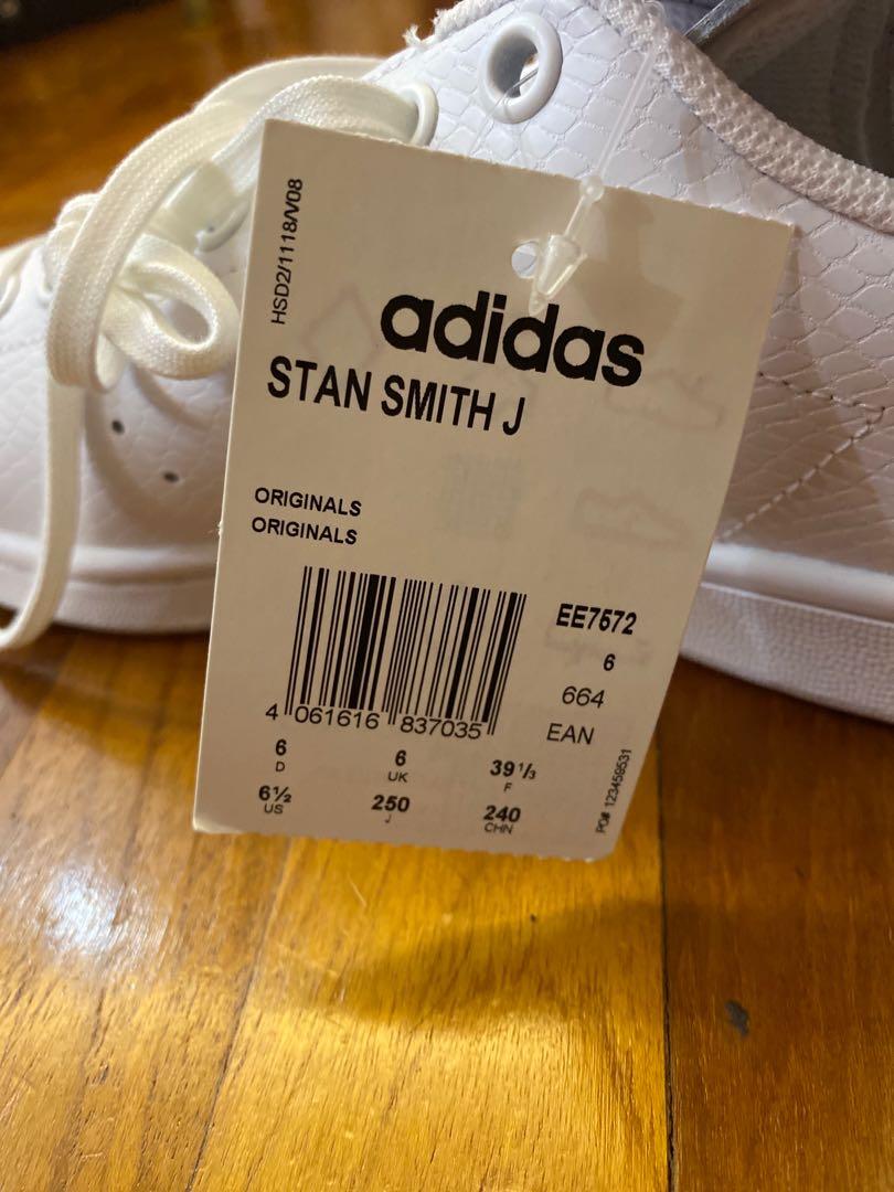 Disciplinair aansluiten Moment BNIP cheap authentic Adidas Stan Smith UNISEX WHITE SNEAKERS EE7572,  Women's Fashion, Footwear, Sneakers on Carousell