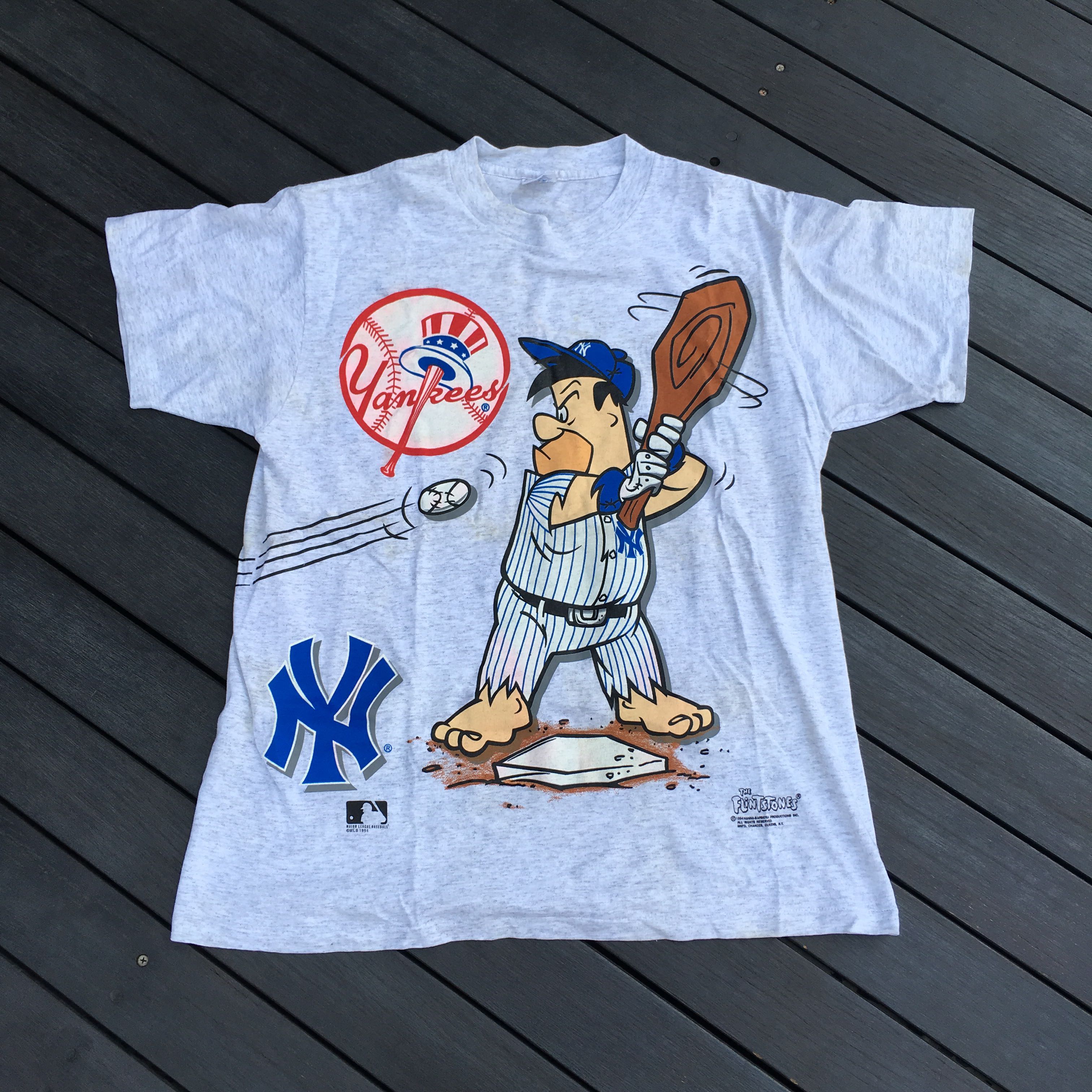 MLB Baseball jersey NY Yankees Vintage Vtg Streetwear, Men's Fashion, Tops  & Sets, Tshirts & Polo Shirts on Carousell