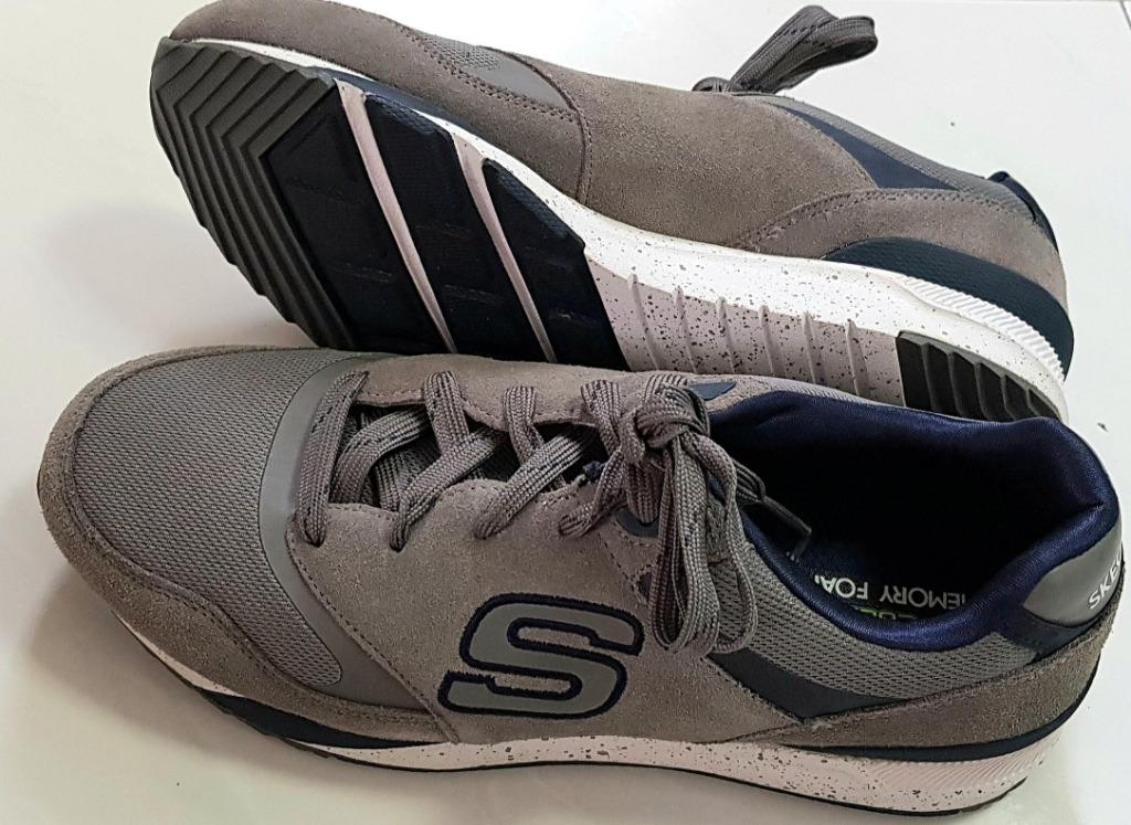 sketchers air cooled memory foam sneakers