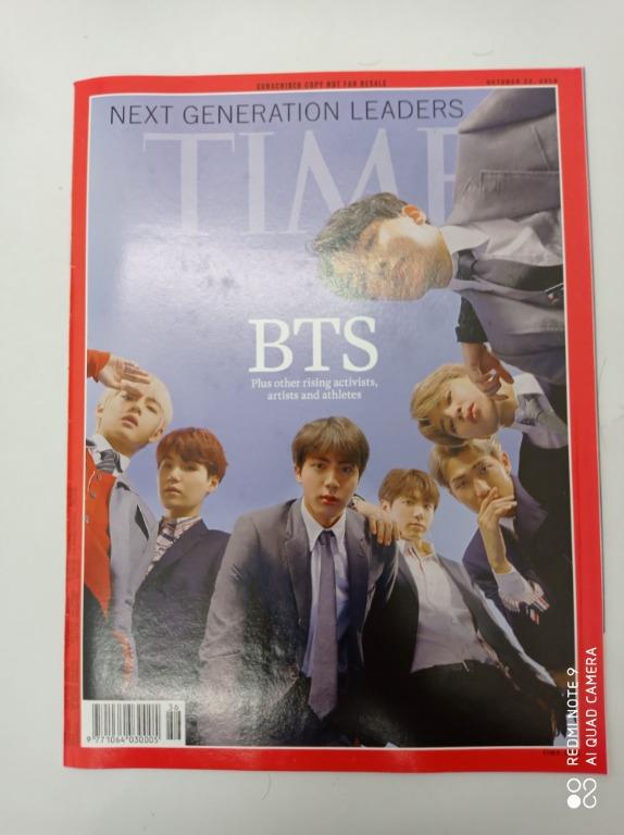 Bts Time Magazine K Wave On Carousell