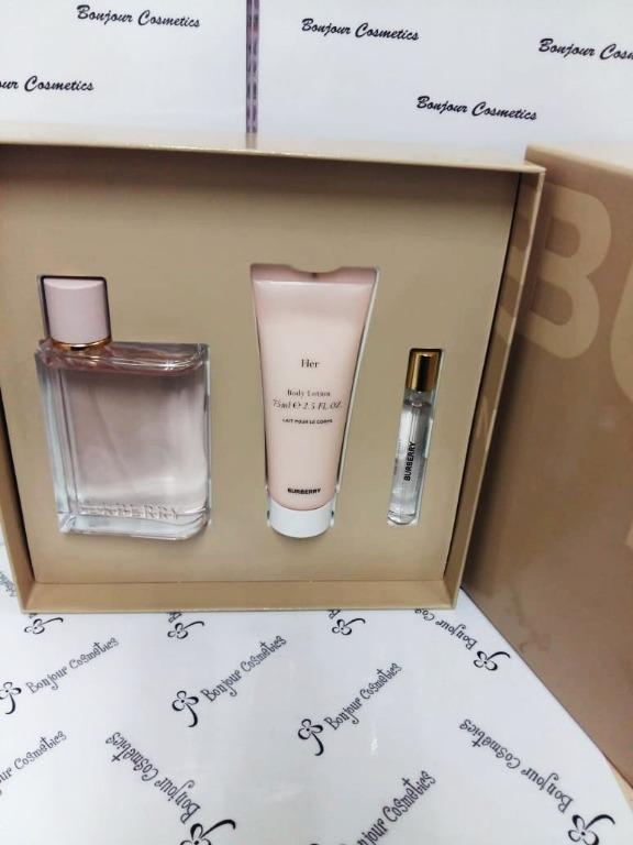 Burberry perfume her set hot sale