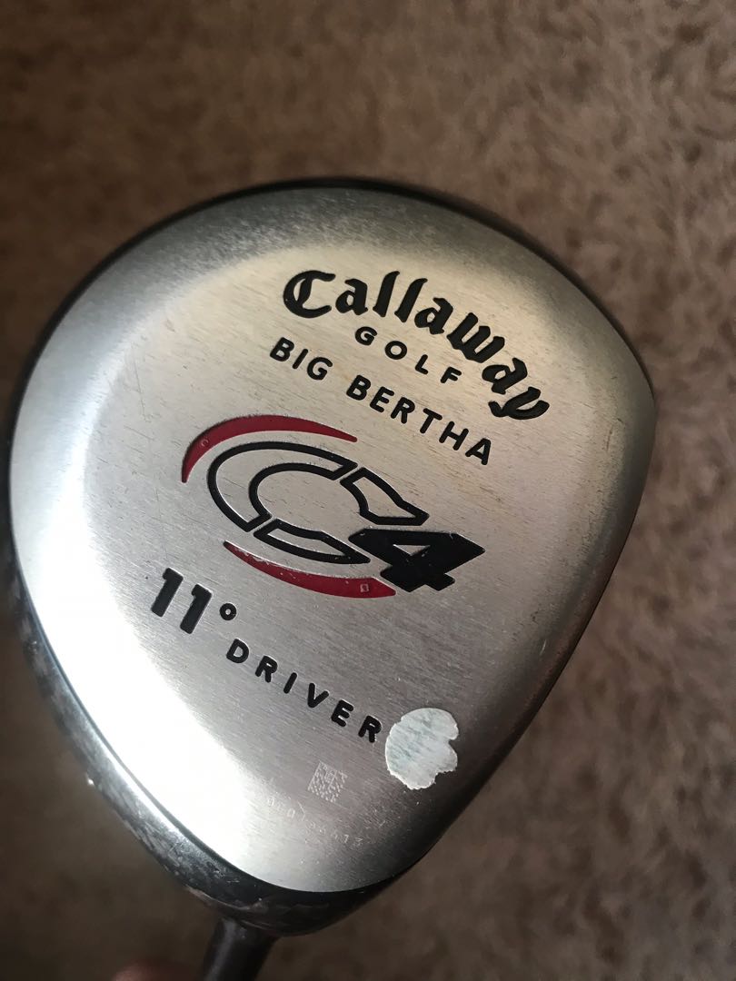 Callaway Carbon Fibre Golf Driver, Sports Equipment, Sports & Games