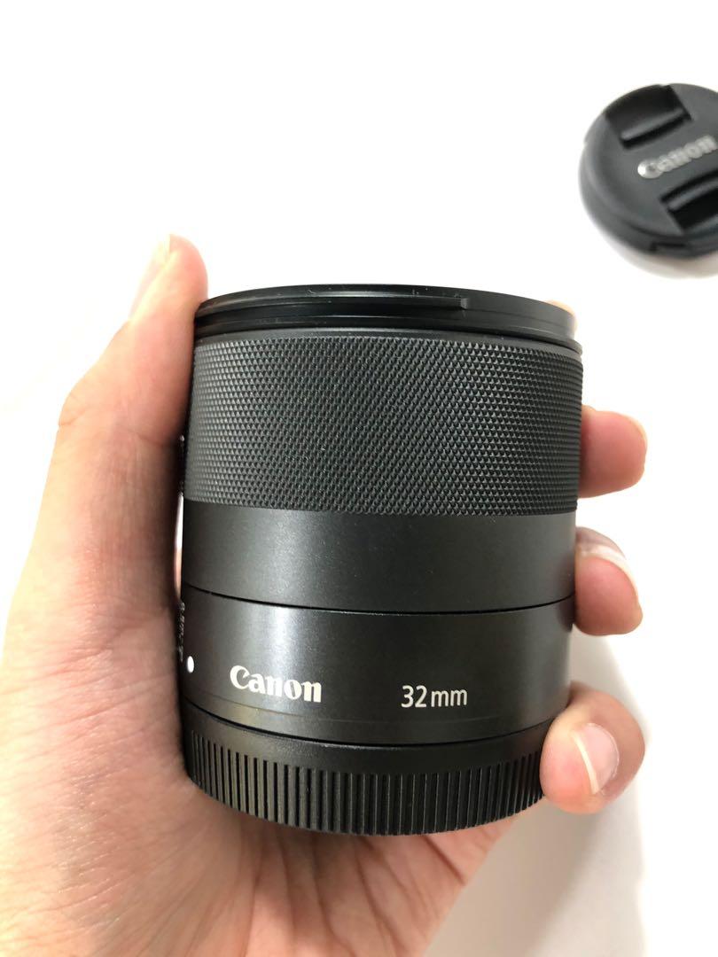 Canon EF-M 32MM F1.4 二手九成新, 攝影器材, 鏡頭及裝備- Carousell