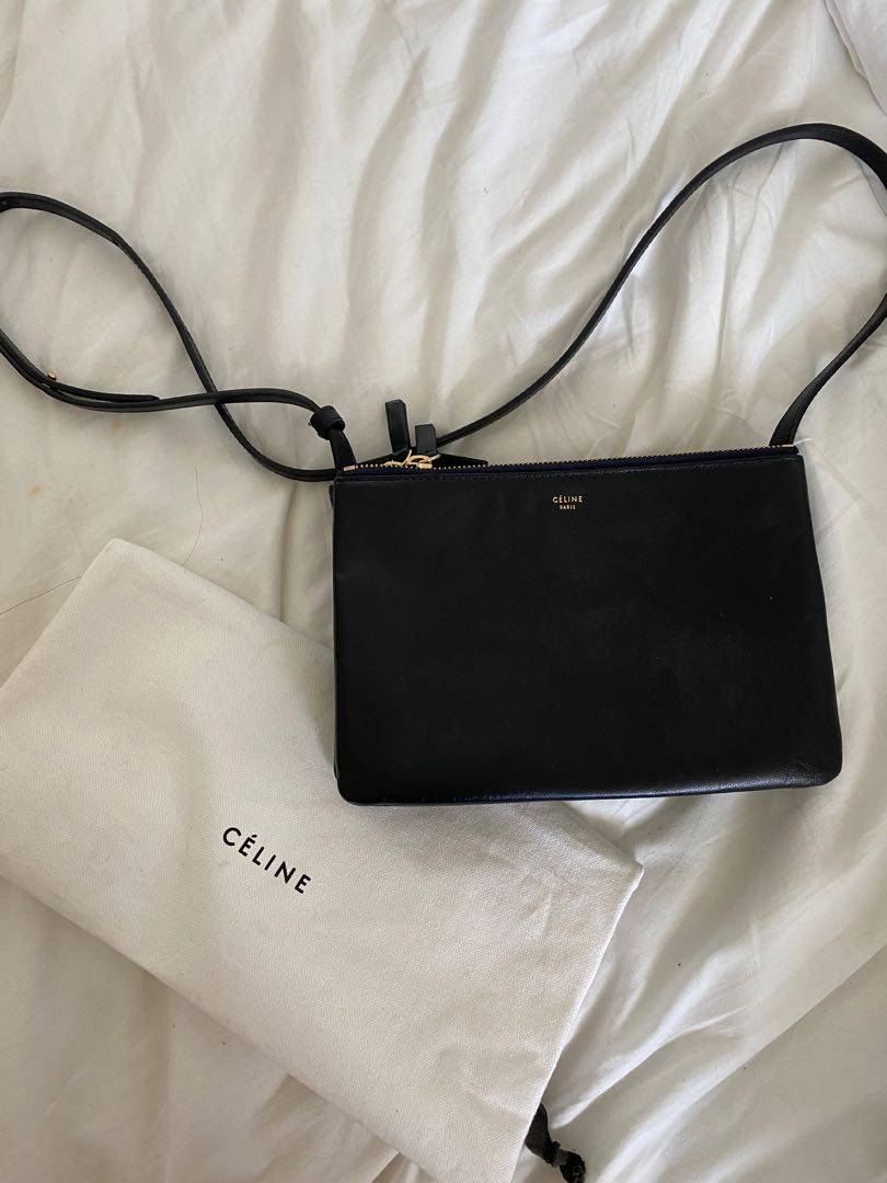 Celine hot sale trio navy
