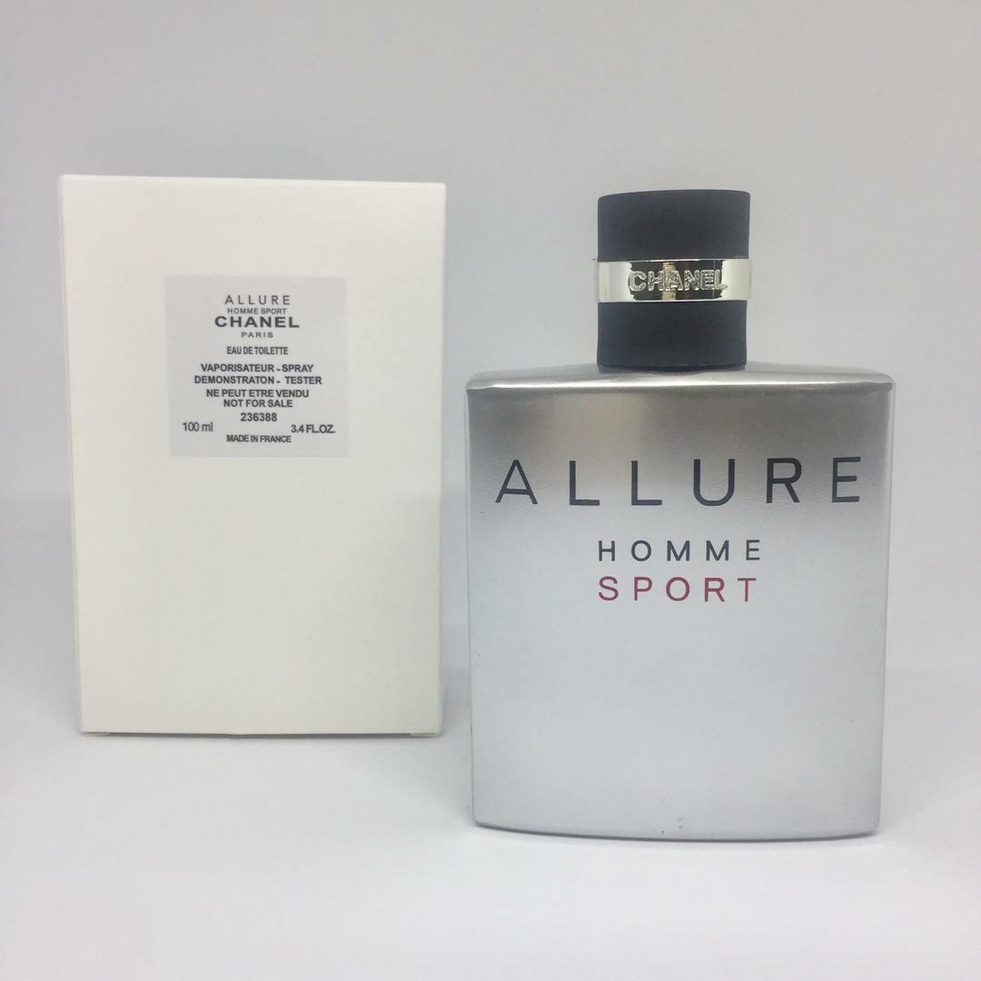 Chanel Allure Homme Sport EDT Tester, Beauty & Personal Care