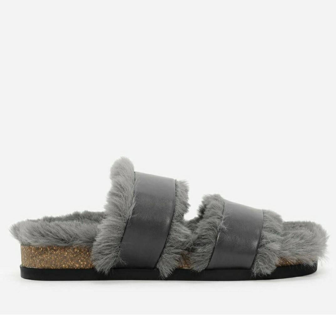 Charles Keith Fluffy Double Strap Sandals 39 Women S Fashion Shoes Flats Sandals On Carousell,Motivational Empire Quotes