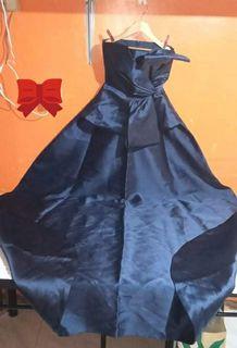 Designer Gown Dark Blue