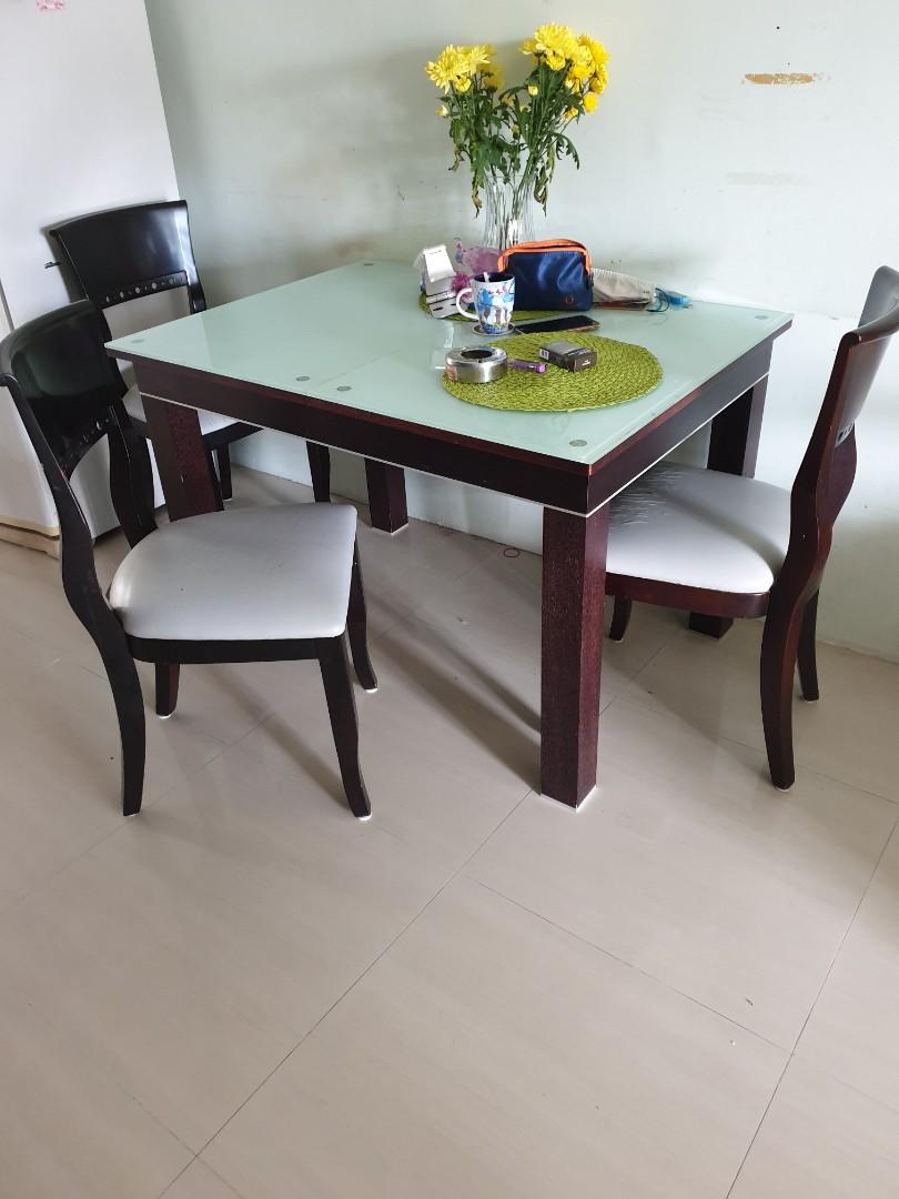 Dining Table Set Furniture Tables Chairs On Carousell
