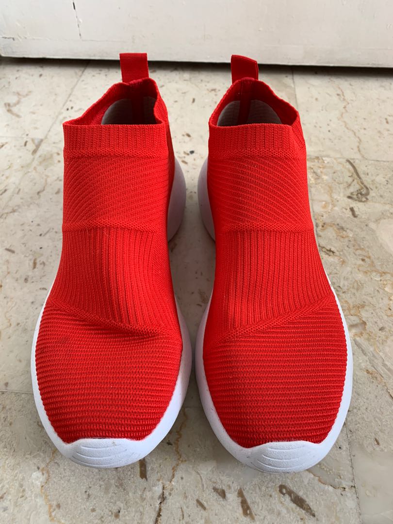 Slip on ankle shoes