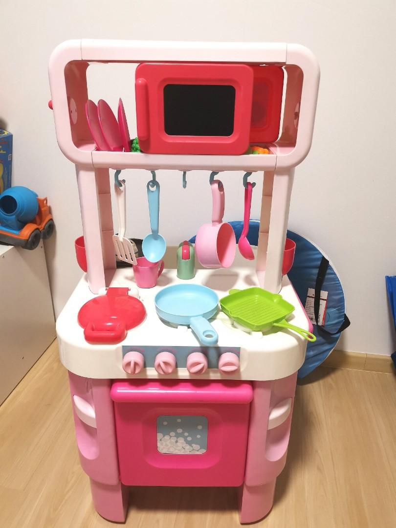 Children Kids Toy Kitchen Babies Kids Toys Walkers On Carousell