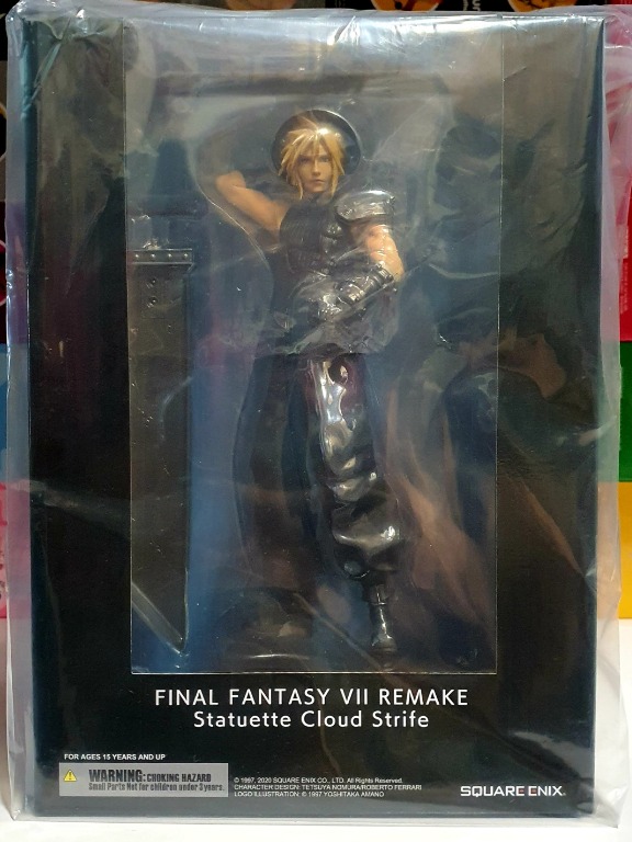 NEW SEALED OFFICIAL FINAL FANTASY VII REMAKE CLOUD STIFE STATUETTE 