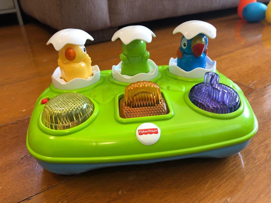 fisher price pop up eggs