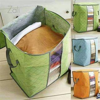 Foldable Clothes  storage bag No warranty Color   Blue ,Orange , Grey , Green  Reseller
