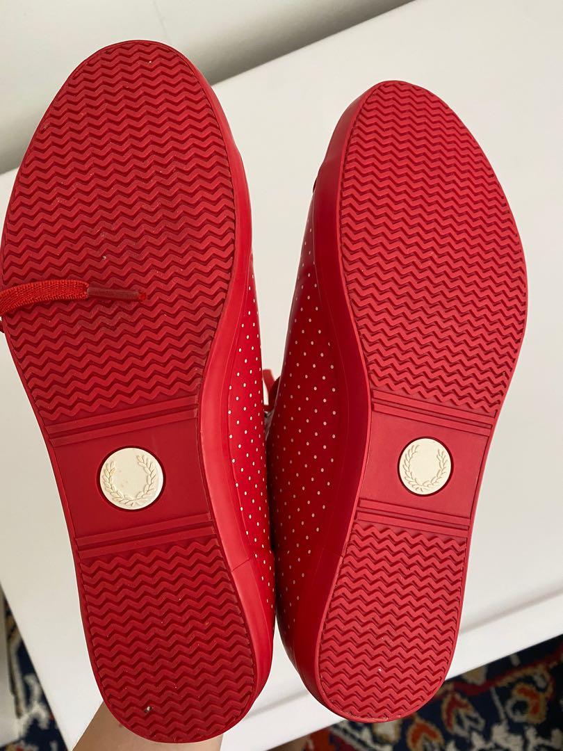 Fred perry clearance rubber shoes